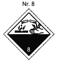 MaWiLog - Symbole und Warntafeln beim Transport gefährlicher Güter